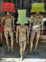 POP ART staande lampen Donald Duck magazine paspop, Ophalen, Kunststof, Pop art, Zo goed als nieuw