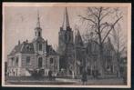 Hilversum - Kerkbrink met Gooisch Museum en Ned Herv Kerk, Verzamelen, Ansichtkaarten | Nederland, Gelopen, Noord-Holland, Verzenden