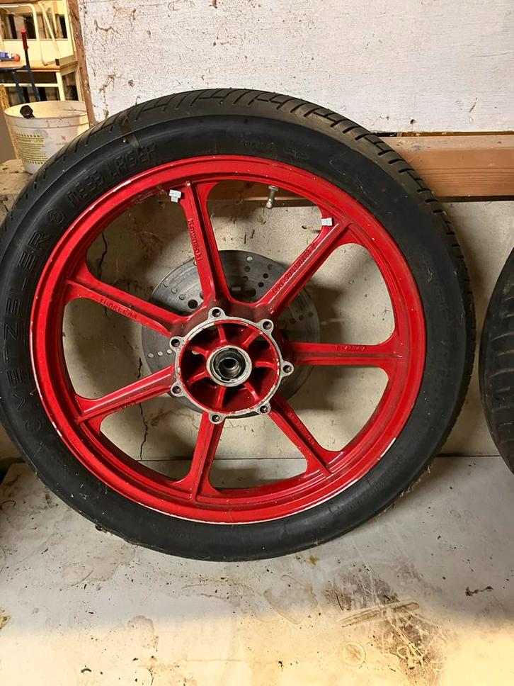 Kawasaki Oldtimer Wielen - Vintage Motoronderdelen, Motoren, Onderdelen | Oldtimers, Gebruikt, Ophalen