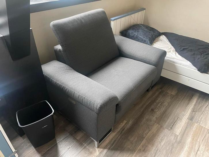 Loveseat zgan - 90x130 cm, Huis en Inrichting, Fauteuils, Zo goed als nieuw, Stof, 75 tot 100 cm, 125 tot 150 cm, Ophalen of Verzenden