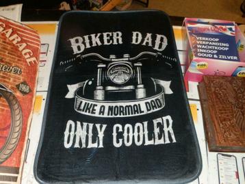 Deurmat biker motor afbeelding beschikbaar voor biedingen