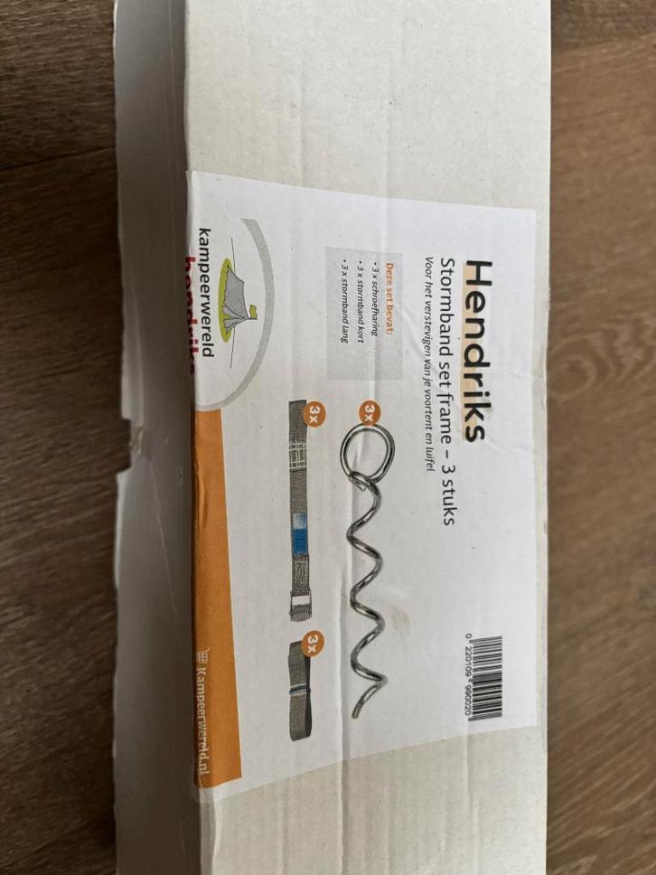 Hendriks - Stormband Set Frame 3x, Caravans en Kamperen, Caravan accessoires, Nieuw, Ophalen