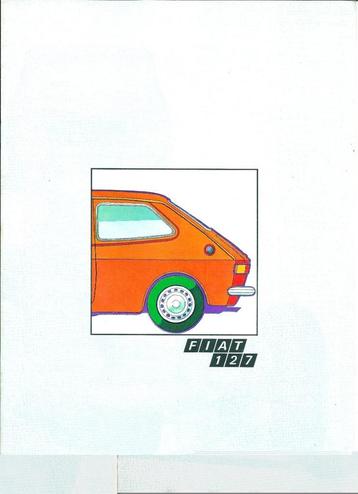 Folder Fiat 127 1975 beschikbaar voor biedingen