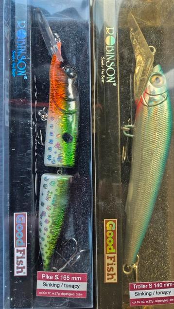 Kunstaas: €8 voor 2xGoodFish pluggen beschikbaar voor biedingen