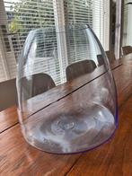Wobble vaas 45 blauw Ton Haas, Huis en Inrichting, Woonaccessoires | Vazen, Nieuw, Glas, Minder dan 50 cm, Verzenden