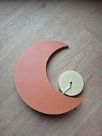 Maan wandlamp - Leuke kinderkamer lamp, Huis en Inrichting, Lampen | Wandlampen, Ophalen of Verzenden, Zo goed als nieuw, Hout
