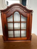 Vintage Vitrinekast, Met plank(en), Ophalen of Verzenden, Zo goed als nieuw, Minder dan 100 cm