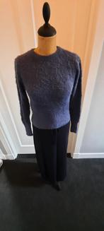 Zara knit blauw fluffy trui kort model maat M, Kleding | Dames, Zara, Blauw, Maat 38/40 (M), Ophalen of Verzenden