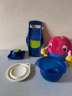 Tupperware Mandoline / Groentesnijder met opvangbak + deksel, Ophalen of Verzenden, Nieuw, Groen, Overige typen