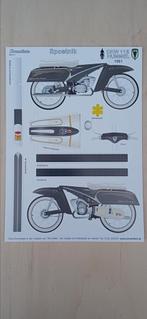 DKW  Spoetnik  / 115 Hummel  bouwplaat., Ophalen of Verzenden, Zo goed als nieuw