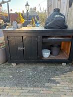 BBQ Tafel - 150x75x90 cm (Excl. BBQ), Ophalen, Gebruikt, Houtskool, Vrijstaand