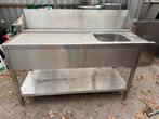 RVS Spoeltafel, Zakelijke goederen, Horeca | Keukenapparatuur, Ophalen, RVS Meubilair