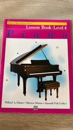Alfred basic piano level 4o, Muziek en Instrumenten, Bladmuziek, Gebruikt, Ophalen of Verzenden