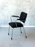 Gispen eetkamerstoel vintage armstoel burostoel kantoorstoel, Metaal, Gebruikt, NL, Vintage