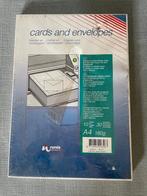 Kaarten met enveloppen, Ophalen of Verzenden, Nieuw, Overige thema's, Blanco kaart of Basiskaart