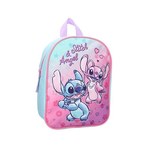 Stitch en Angel Rugzak - 29 cm - Disney, Sieraden, Tassen en Uiterlijk, Tassen | Rugtassen, Nieuw, Disney of Dora, Minder dan 25 cm