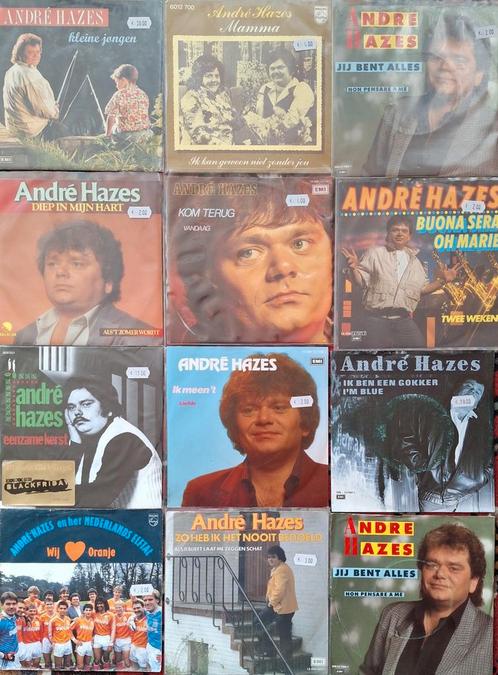 Andre Hazes Vinyl Singles Collectie - Diverse Titels, Cd's en Dvd's, Vinyl Singles, Gebruikt, Single, Nederlandstalig, 7 inch