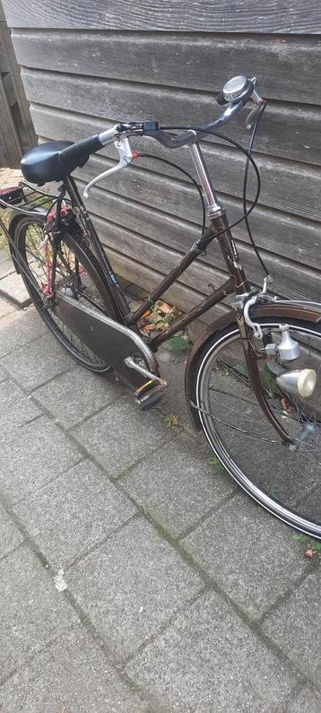 Fiets , bruin 28 inch 3 versnellingen  beschikbaar voor biedingen