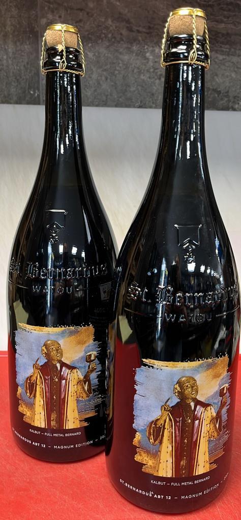 2 x St. Bernardus Abt 12 Magnum Edition 2024, Verzamelen, Biermerken, Zo goed als nieuw, Flesje(s), Overige merken, Ophalen