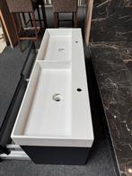 Badmeubel 140 cm MAT ZWART Sanibell van €3617 nu €1250, Ophalen, 100 tot 150 cm, Nieuw, Minder dan 100 cm
