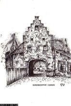 Ansichtkaart	Zierikzee	Noordhavenpoort	design PJ in 't Veld, Verzenden, 1980 tot heden, Ongelopen, Zeeland