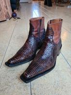 Python cowboy boots mt 42. Western laarzen. Bruin, Ophalen of Verzenden, Zo goed als nieuw, Bruin, Hoge laarzen