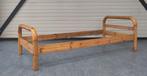 Vintage grenen houten bed Rainer Damiller stijl pine daybed, Ophalen, Gebruikt, 90 cm, Eenpersoons