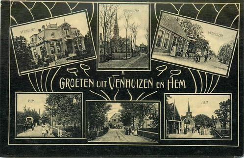 (378-380-039) Venhuizen Groeten uit, Verzamelen, Ansichtkaarten | Nederland, Noord-Holland, Ophalen of Verzenden