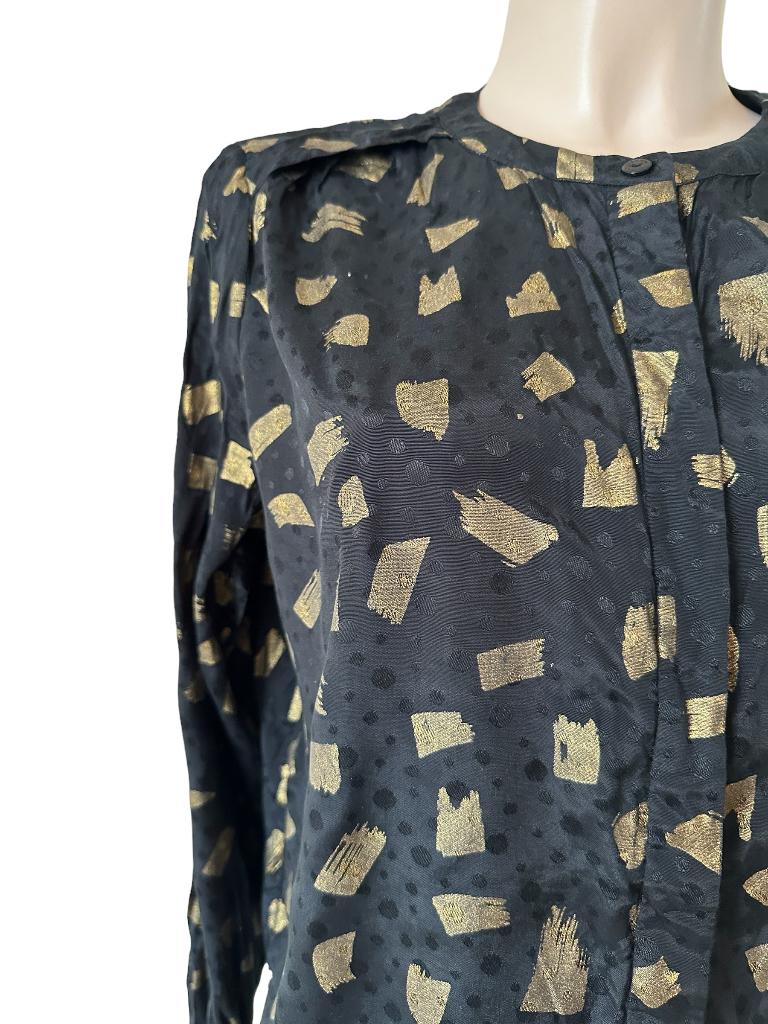 Fabienne Chapot blouse L, Kleding | Dames, Zwart, Ophalen of Verzenden, Zo goed als nieuw