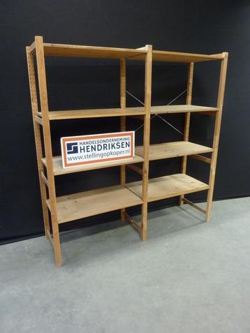 Nette houten stellingkast / stelling Ikea Ivar 174x50x179cm beschikbaar voor biedingen