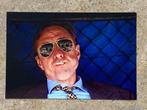 Org kleurenfoto 20x30 cm coach Johan Cruijff met lolly 1996, Verzenden, Nieuw, Ajax, Poster, Plaatje of Sticker