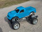 FG monstertruck 26cc zenoah miami blue porsche kleur, Hobby en Vrije tijd, Ophalen, Benzine, Auto offroad, Zo goed als nieuw