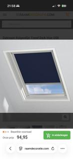 Velux Dakraam Rolgordijn Donkerblauw U08, Ophalen, 100 tot 150 cm, Blauw, 100 tot 150 cm