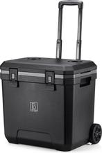 Koelbox 40 liter zwart met wielen en telescopisch handvat, Caravans en Kamperen, Ophalen, Nieuw, Koelbox, Koelelement