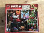 Kerst puzzel 1000 stukjes, Ophalen of Verzenden, 500 t/m 1500 stukjes, Zo goed als nieuw, Legpuzzel
