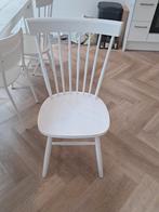Set of 3 white stools, Ophalen, Gebruikt, Wit