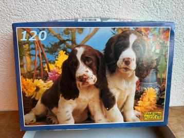 Puzzel hondjes (120 stukjes) beschikbaar voor biedingen