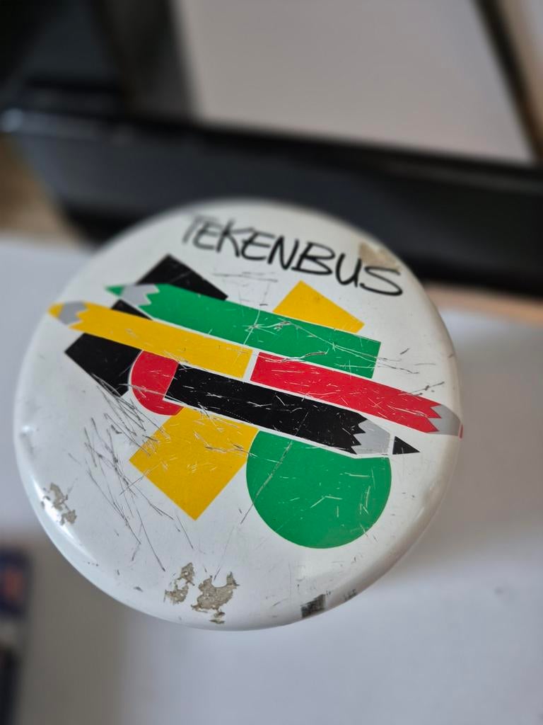 Vintage Tekenbus voor bv potloden, Ophalen of Verzenden, Gebruikt