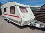 Beyerland 4400 LB,Mover volautomatisch,Luifel,Fransbed, Caravans en Kamperen, Standaardzit, Frans bed, Bedrijf, 750 - 1000 kg