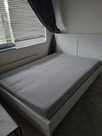 Wit bed ikea 140x200 ., 140 cm, Zo goed als nieuw, Ophalen, Tweepersoons
