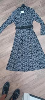 Elegante K-Design Jurk Paisley Print - Maat S - Nieuw!, K-design, Zwart, Nieuw, Ophalen of Verzenden