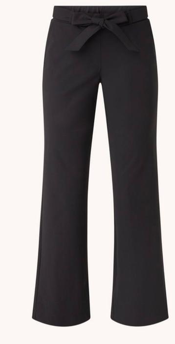 Studio Anneloes, Marilyn mid waist flared fit broek, zwart,  beschikbaar voor biedingen