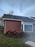 zeer mooie partij ovh dakpannen, blauw/grijs incl gevels, Doe-het-zelf en Verbouw, Dakpannen en Dakbedekking, Ophalen, Steen of Klei