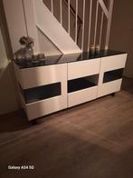 Tv kast, Gebruikt, Glas, Minder dan 100 cm, Modern