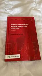 Personen- en familierecht, relatievermogensrecht en erfrecht, Ophalen of Verzenden, Zo goed als nieuw, A.J.M. Nuytinck