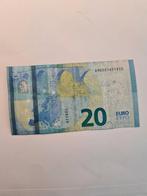 Misdruk 20 euro biljet, Postzegels en Munten, Bankbiljetten | Europa | Eurobiljetten, Los biljet, Ophalen of Verzenden
