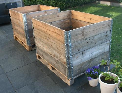 Pallet Randen 120x100x20cm, Doe-het-zelf en Verbouw, Kratten en Dozen, Gebruikt, Overige typen, 100 cm of meer, Minder dan 35 cm