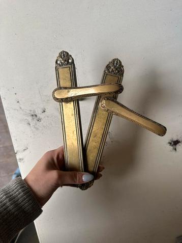 Oude deurklinken - 25 x 3,5 cm beschikbaar voor biedingen