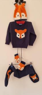 Hema set trui nieuw , sjaal, wanten, muts maat 74, Nieuw, Ophalen of Verzenden, Hema, Truitje of Vestje