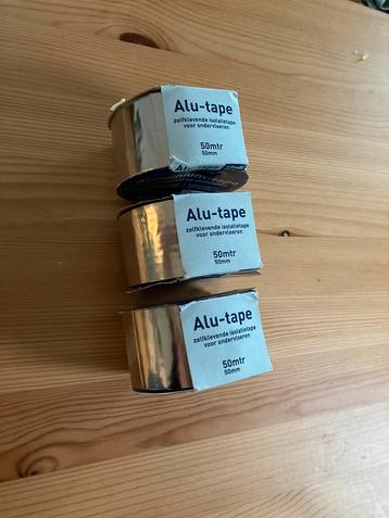 Aluminium Tape - 50mtr/50mm x3 beschikbaar voor biedingen